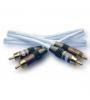 SUPRA CABO 2 X RCA / 2 X RCA DUAL 1 MT (AZUL)