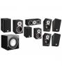 SISTEMA DOLBY ATMOS 5.1.4 SPEKTOR 2 ( 2 X SPEKTOR 2 + SPETKTOR VOKAL + 4 X ALTECO C-1 + SUB E-9 F , PRETO ASH )