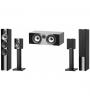 SISTEMA HOME CINEMA 704 S3 + 707 S3 + HTM72 S3 ( PRETO LACADO )