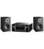 SISTEMA HI-FI MELODY X M-CR612 ( PRETO ) + DALI COLUNAS OBERON 1 ( PRETO )