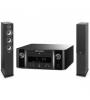 SISTEMA HI-FI MELODY X M-CR612 ( PRETO ) + ELAC COLUNAS DEBUT 2.0 F5.2 ( PAR , PRETO )