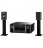 SISTEMA HI-FI MELODY X M-CR612 ( PRETO ) + B&W COLUNAS 707 S3 (PRETO,PAR)