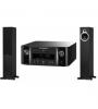 SISTEMA HI-FI MELODY X M-CR612 ( PRETO ) + TANNOY COLUNAS ECLIPSE TWO (PAR)