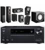 SISTEMA SISTEMA DOLBY ATMOS 5.1.2 SPEKTOR 6 ( SPEKTOR 6 + SPEKTOR 1 + SPETKTOR VOKAL + 2 X ALTECO C-1 + 1 X SUB E-9 F , PRETO ASH )+ ONKYO R 7.2 TX-NR686 ( PRETO )