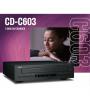 YAMAHA LEITOR MULTIPLO DE 5 CD/USB/MP3/WMA/FLACWAV  CD-C603 ( PRETO )