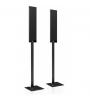 KEF SUPORTES  PARA SERIE T ( PAR , PRETO  )