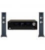 AMPLIFICADOR INTEGRADO/STREAMER/FMTUNER/ BT / PHONO STAGE  PLAYSTREAM A5 + MONITOR AUDIO COLUNAS BRONZE 200 ( PRETO )