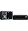 (KIT) AMPLIFICADOR INTEGRADO/STREAMER/FMTUNER/ BT / PHONO STAGE  PLAYSTREAM A5 + MONITOR AUDIO COLUNAS BRONZE 100 ( PRETO )