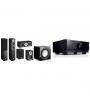 SISTEMA HOME CINEMA 5.1 RECEIVER RX-V4A + COLUNAS SPEKTOR 6 / SUB E-9 F  ( PRETO ASH )