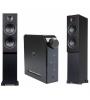 SISTEMA NAD AMPLIFICADOR DIGITAL HIBRIDO D 3020 V2 + PSB COLUNAS DE CHãO ALPHA T20 ( PAR , PRETO )