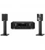 SISTEMA MARANTZ AMPLIFICADOR/BLUETOOTH/WI-FI/STREAMING PM7000N ( PRETO ) + B&W COLUNAS 707 S3 (PRETO,PAR) .