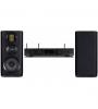 SISTEMA AUDIOLAB AMPLIFICADOR INTEGRADO STEREO STREAMER 6000A PLAY ( PRETO ) + WHARFEDALE COLUNAS EVO4.2 ( PAR , PRETO )