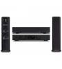 SISTEMA AUDIOLAB SISTEMA DE AMPLIFICADOR INTEGRADO 8300A ( PRETO ) + STREAMER/LEITOR DE REDE COM DTS PLAY-FI 6000N ( PRETO ) + WHARFEDALE COLUNAS EVO4.4 ( PAR , PRETO )