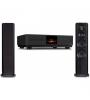 SISTEMA AUDIOLAB AMPLIFICADOR CD/STREAMING/DAC/BLUETOOTH OMNIA ( PRETO ) + WHARFEDALE COLUNAS EVO4.3 ( PAR , PRETO )