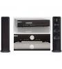 SISTEMA MUSICAL FIDELITY AMPLIFICADOR INTEGRADO M2S I ( PRETO ) + MUSICAL FIDELITY LEITOR DE AUDIO CD M2S CD ( PRETO ) + WHARFEDALE COLUNAS EVO4.3 ( PAR , PRETO )