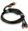 QED CABO 2 X RCA / 2 X RCA CONNECT QE8101 , 0,75MT