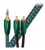 CABO JACK 3,5MM + 2 X  RCA  EVERGREEN, 20,00 METROS