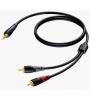 CABO JACK ESTéREO MACHO DE 3,5 MM - 2 X RCA/ MACHO CLA711/10  (10,00 MT )