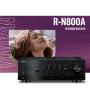 YAMAHA AMPLIFICADOR NETWORK/HI-FI/YPAO/ TOP-ART/APP MUSICCAST R-N800A ( PRETO )